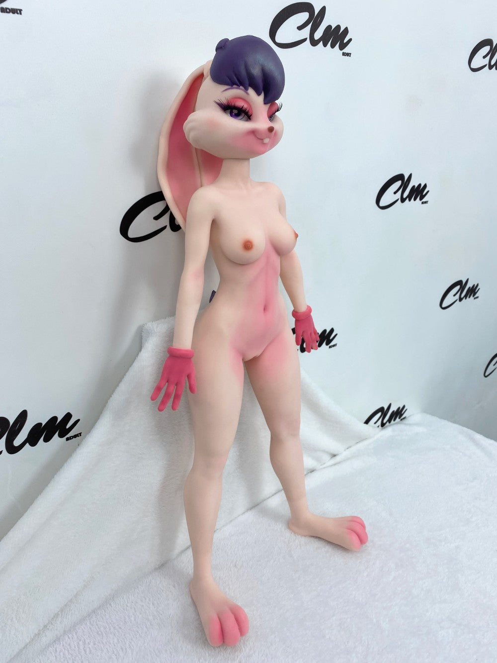 Seksa lelle Lori Bunny (Climax Lelle Mini 70 cm C-kauss, silikons)
