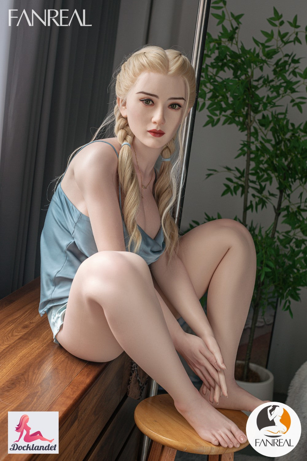 Linga seksa lelle (FanReal Doll 159 cm G kauss, silikons)