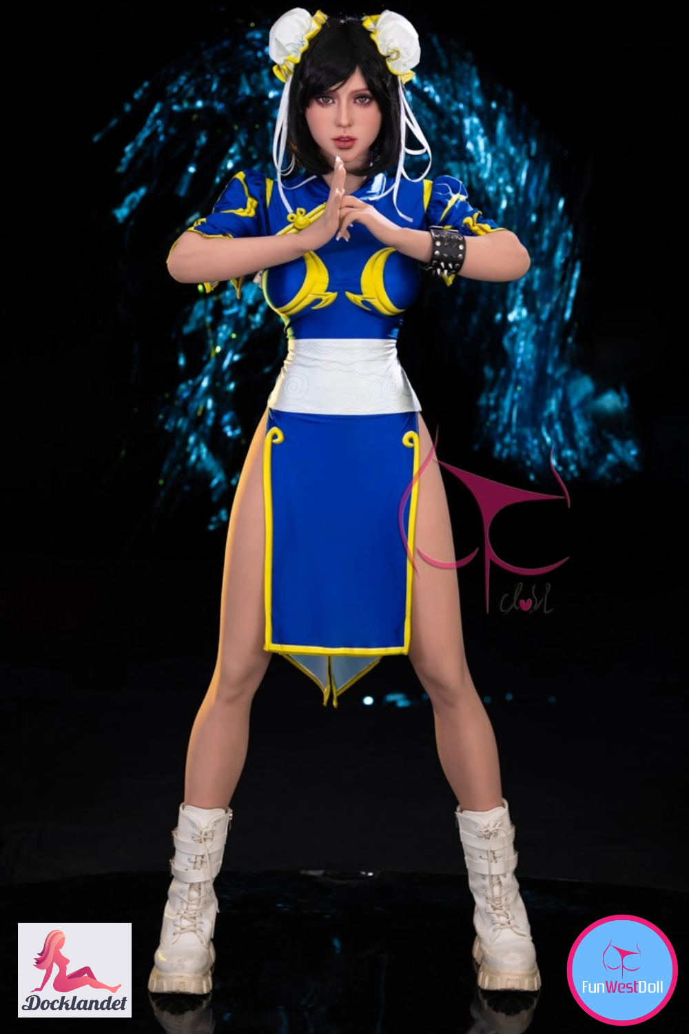 Čun Li seksa lelle (FunWest Doll 155 cm F-Cus #032 TPE)
