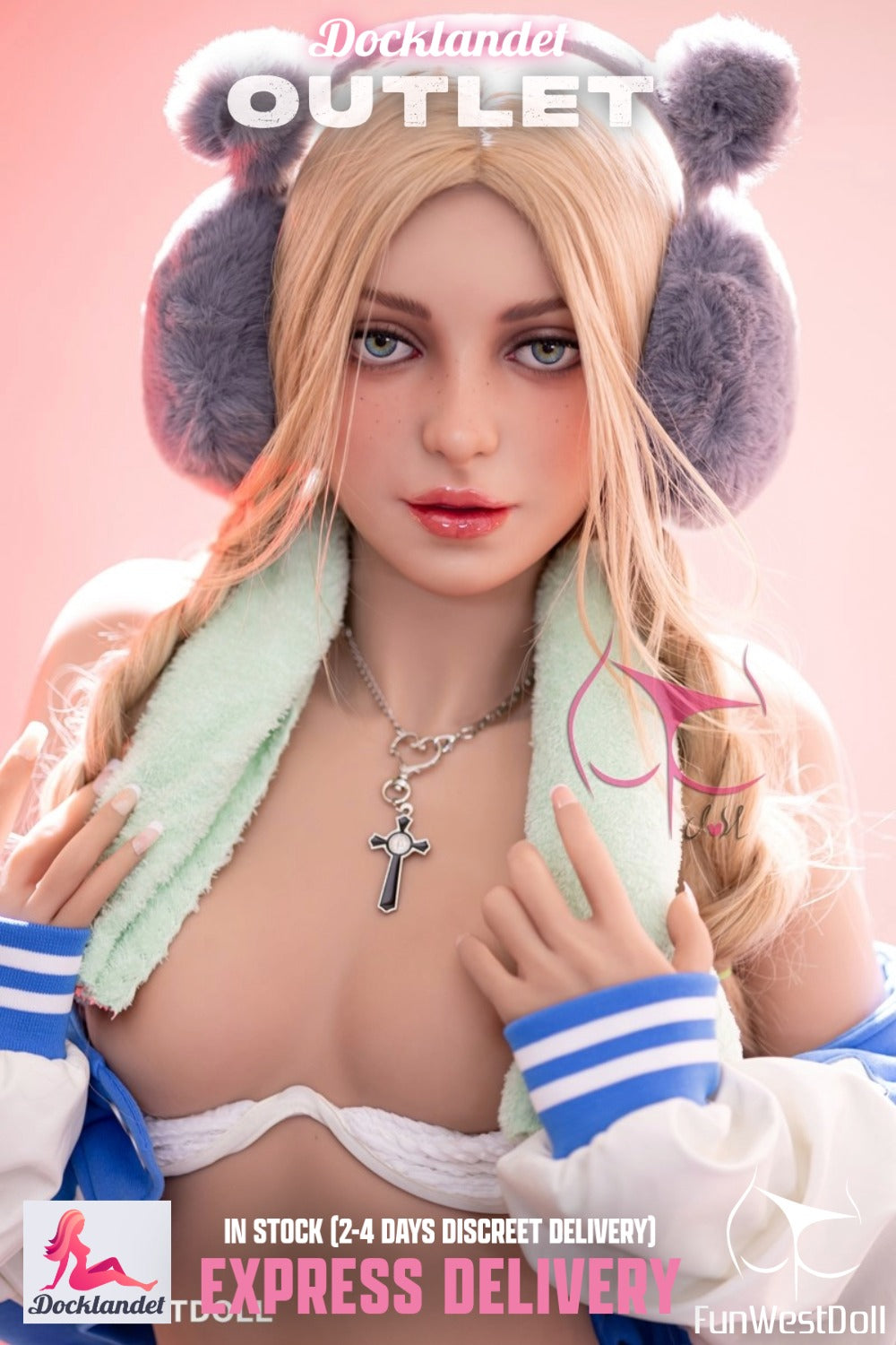 Seksa lelle Eudora (FunWest Doll 159 cm A-Cus #031 S-TPE) EXPRESS OUTLET