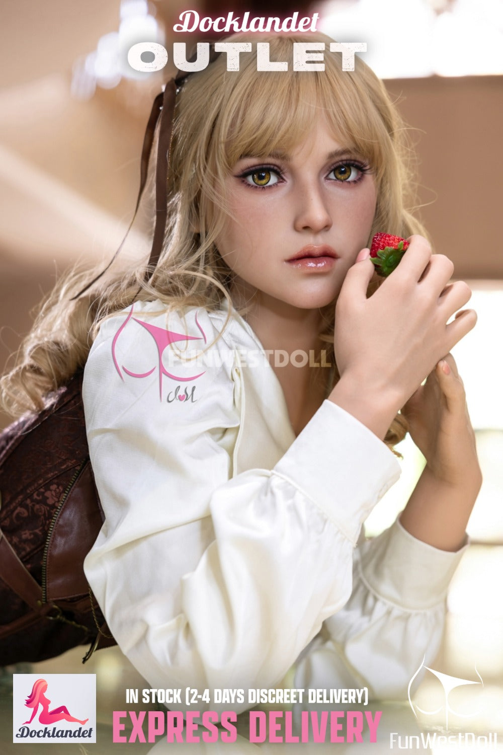 Bella seksa lelle (FunWest Doll 157 cm C-Cup #037 S-TPE) EXPRESS OUTLET