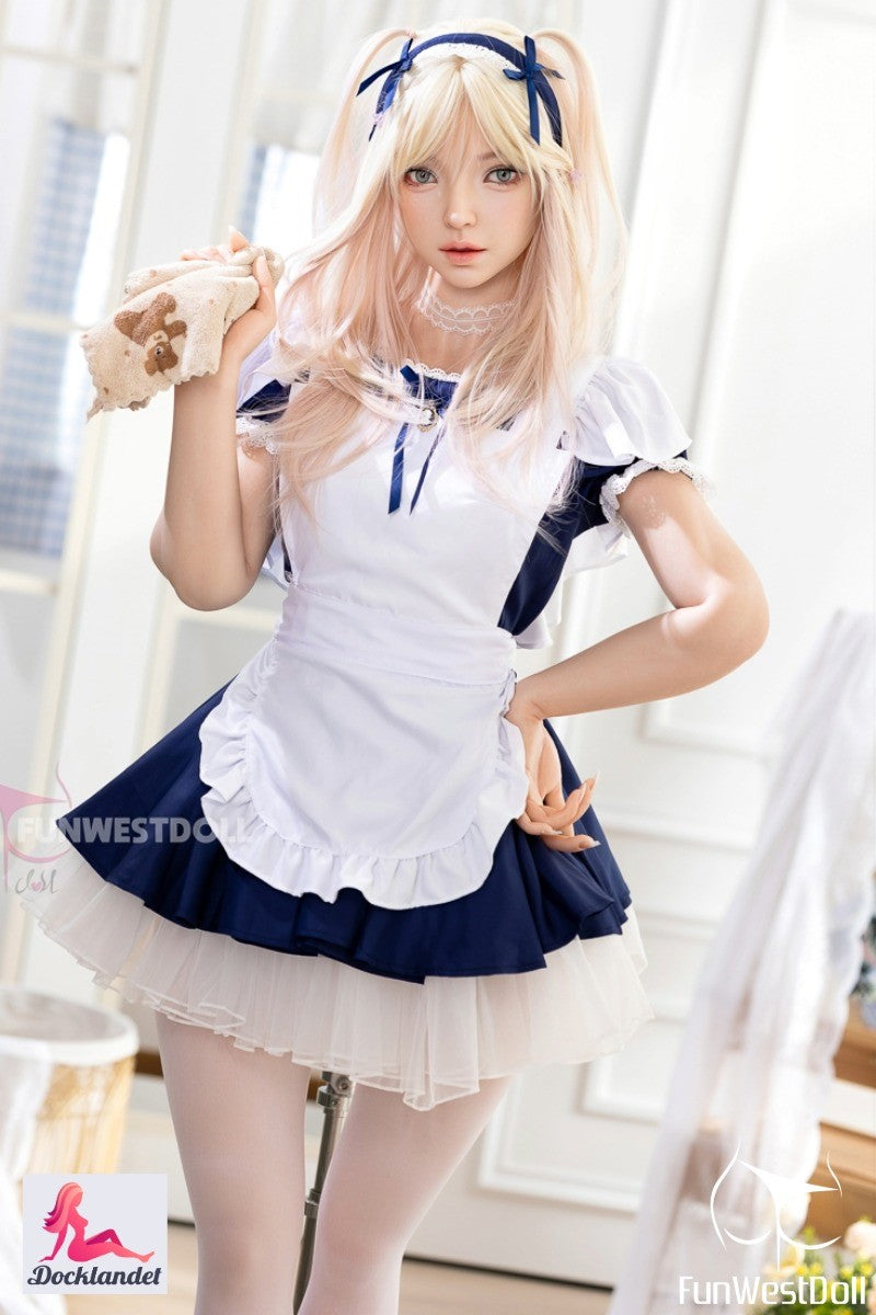 Žizele seksa lelle (FunWest Doll 159 cm A kauss #056SJ silikons)