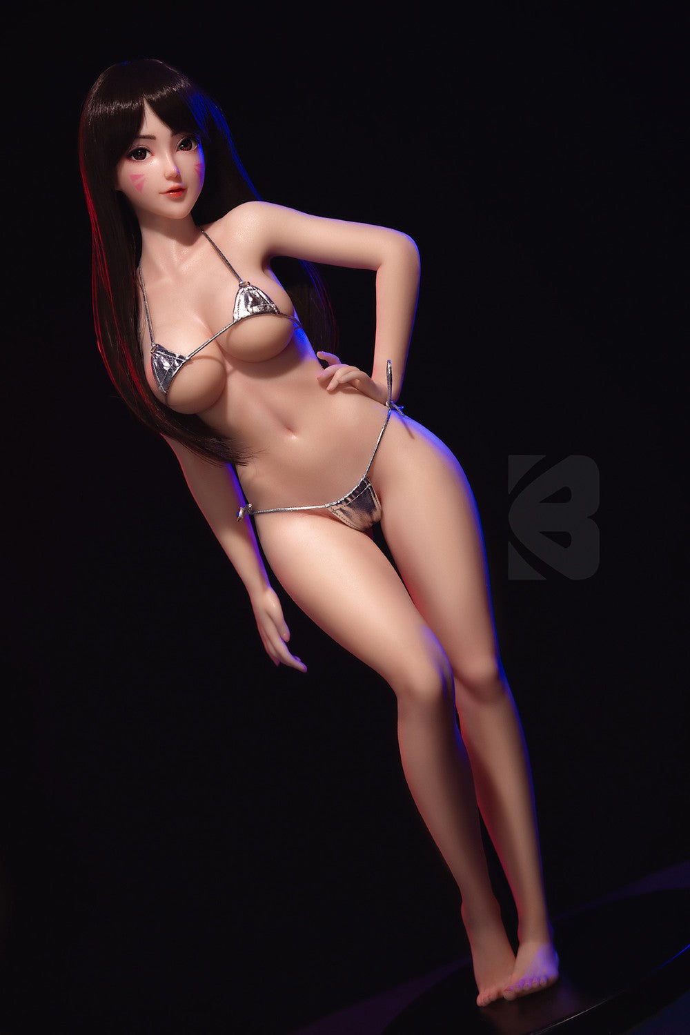 D.Va Sex Doll (BC-Doll 76 cm E-Cup G01B silikona)
