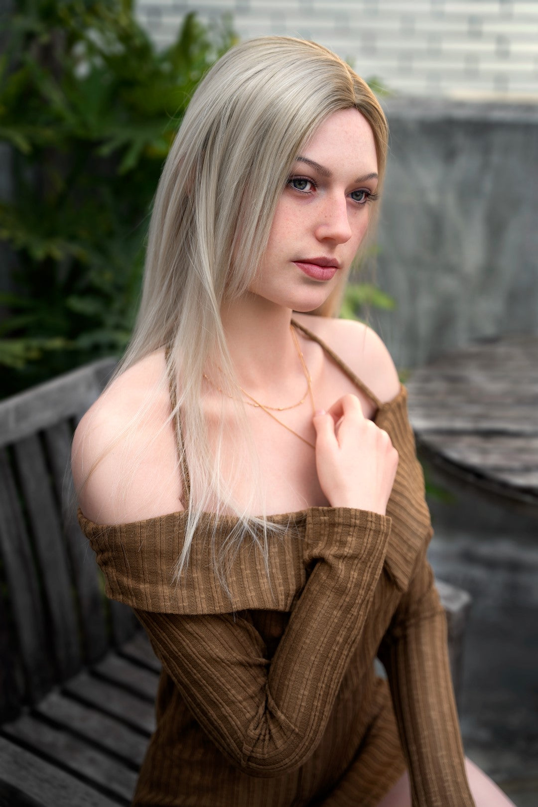 Evelīna seksa lelle (Zelex 175 cm E-Cup GE41-1 silikons)