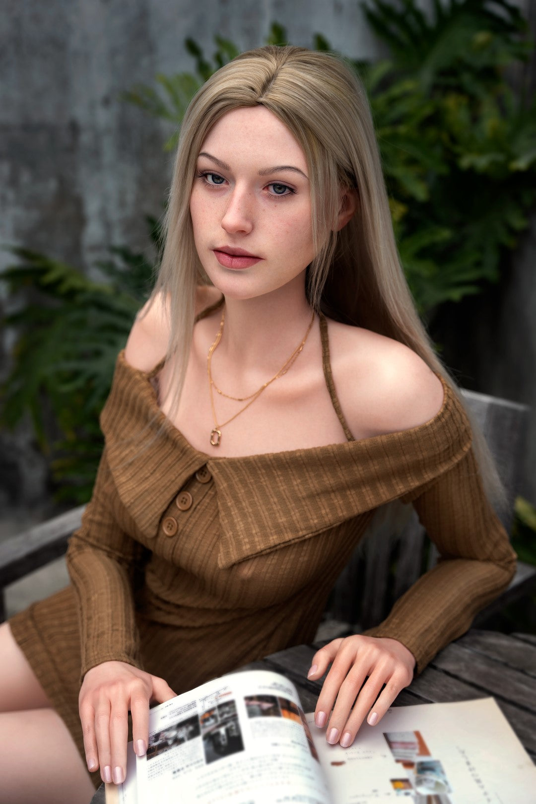 Evelīna seksa lelle (Zelex 175 cm E-Cup GE41-1 silikons)