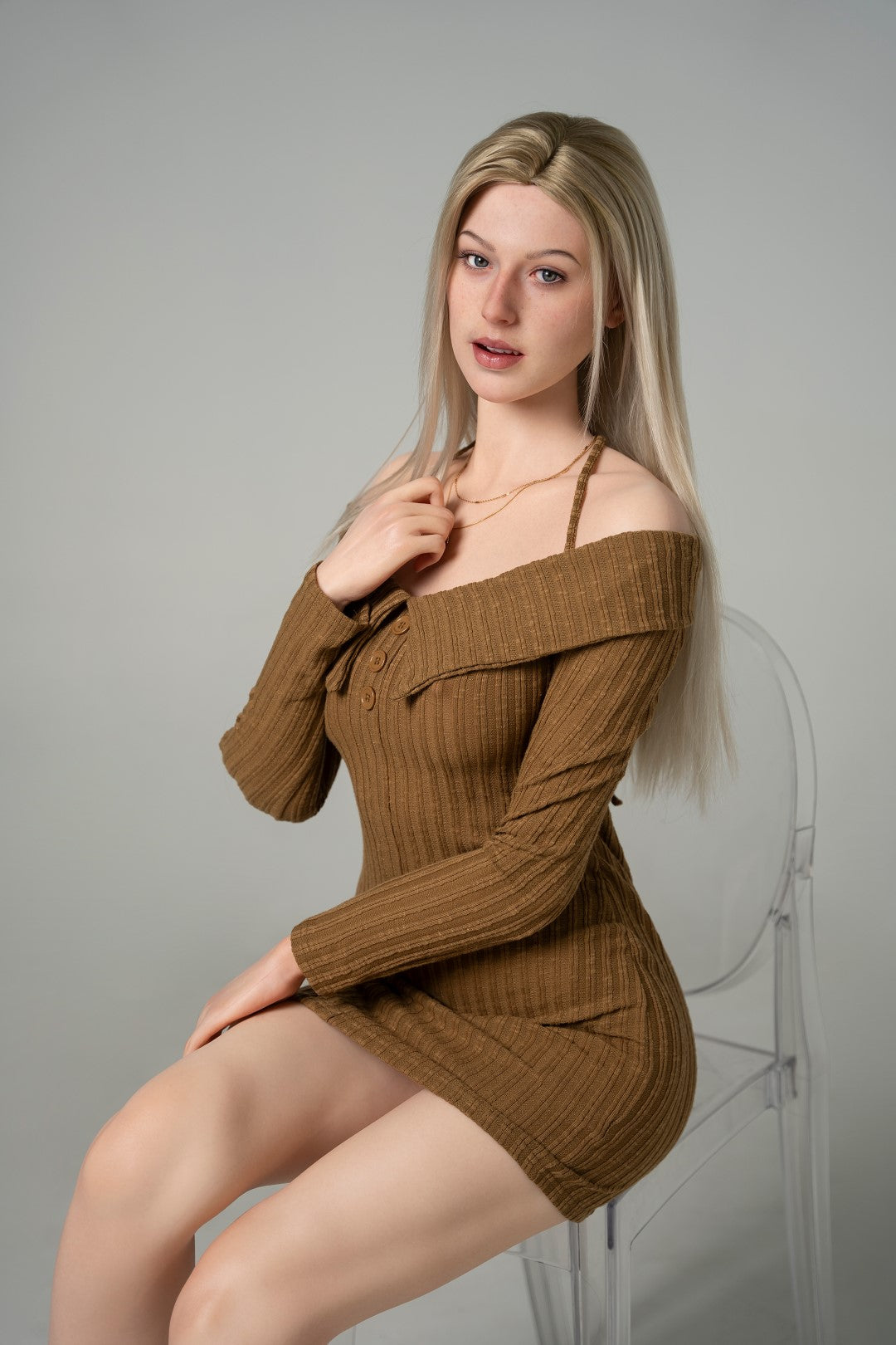Evelīna seksa lelle (Zelex 175 cm E-Cup GE41-1 silikons)