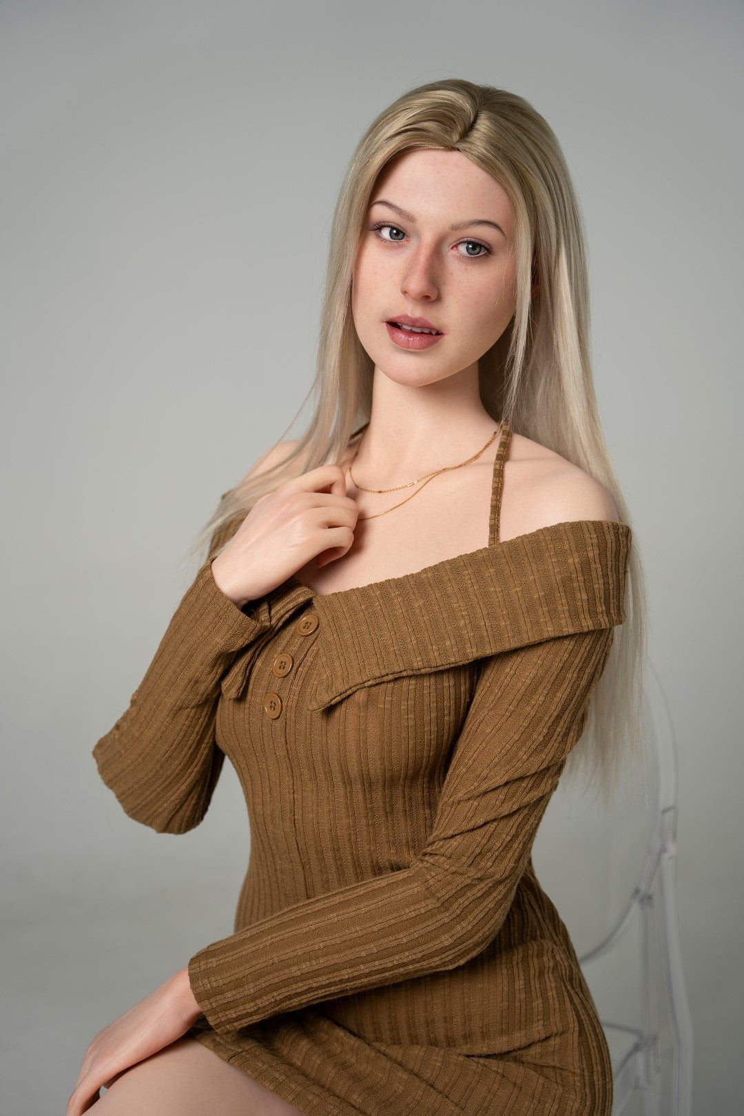 Evelīna seksa lelle (Zelex 175 cm E-Cup GE41-1 silikons)