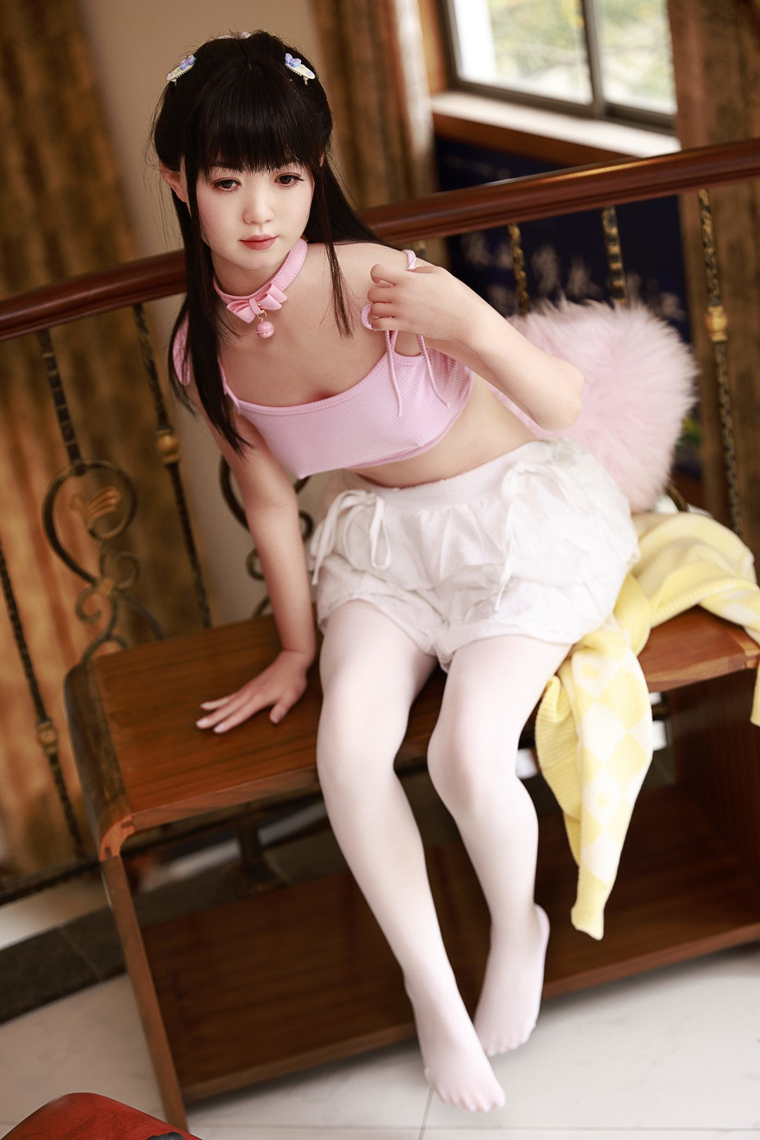 Čijo seksa lelle (AXB Doll 154 cm A-Cup GD42-1 silikona)