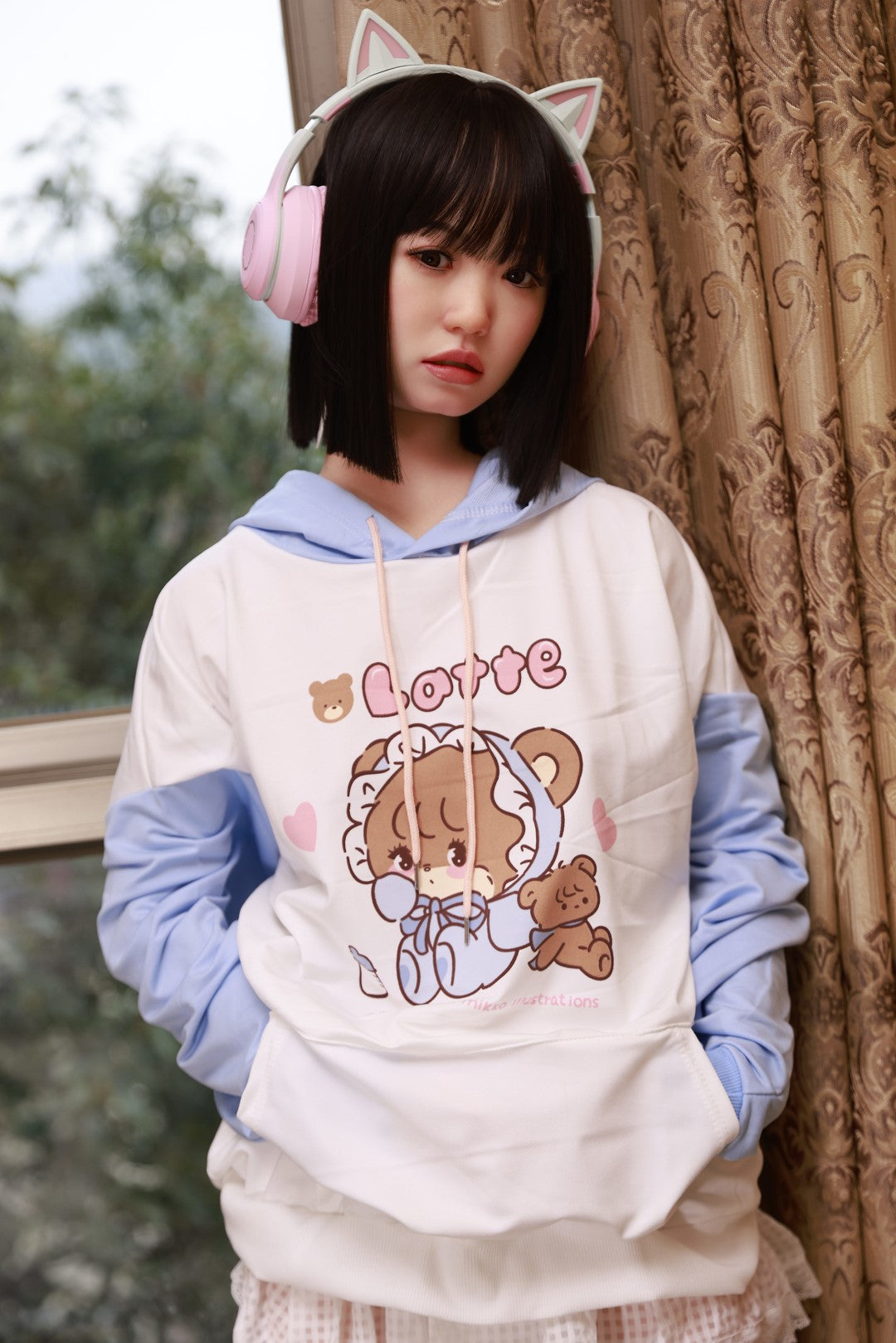 Seksa lelle Ayaka (AXB Doll 154 cm A-Cup GD43-1 silikona)