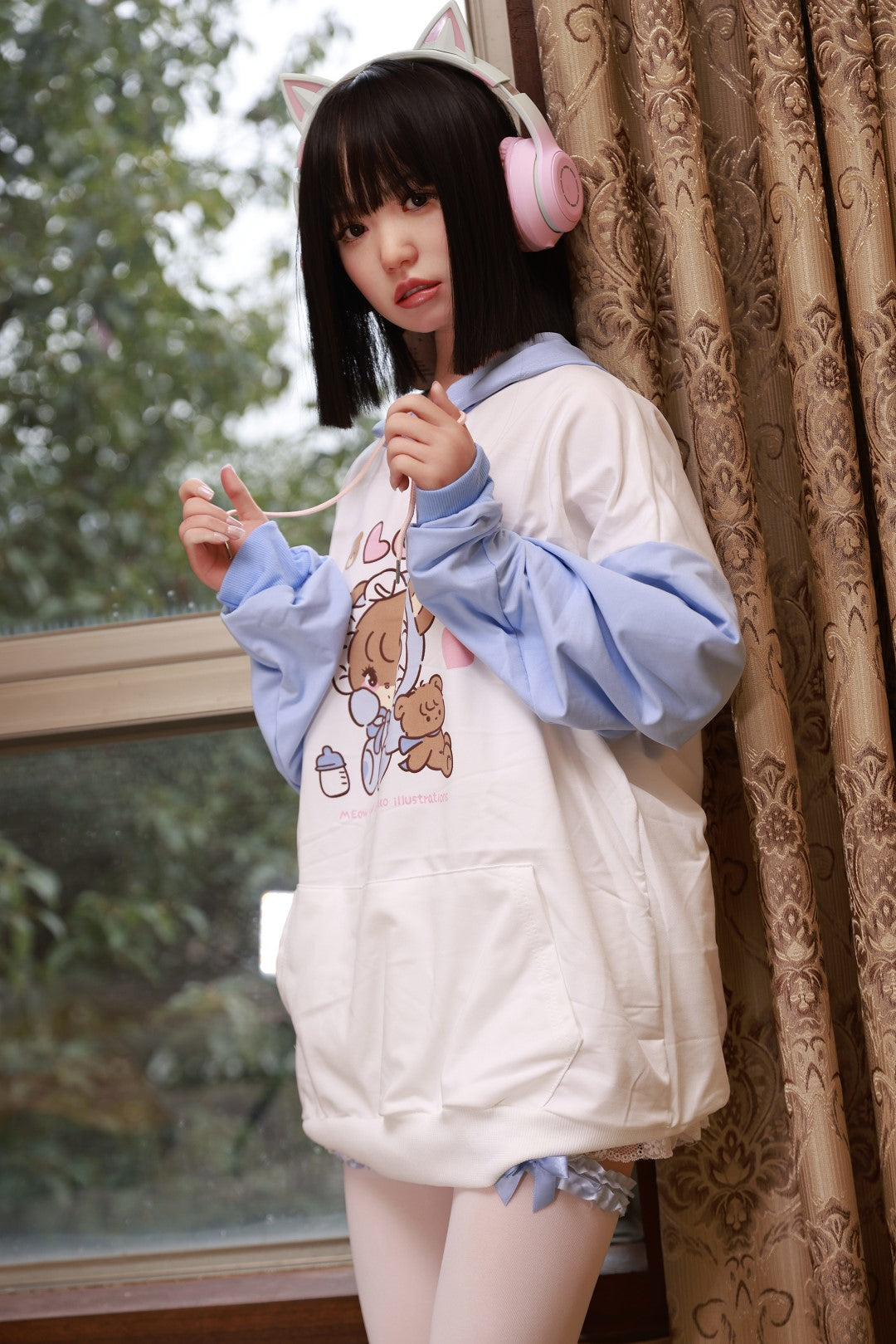 Seksa lelle Ayaka (AXB Doll 154 cm A-Cup GD43-1 silikona)