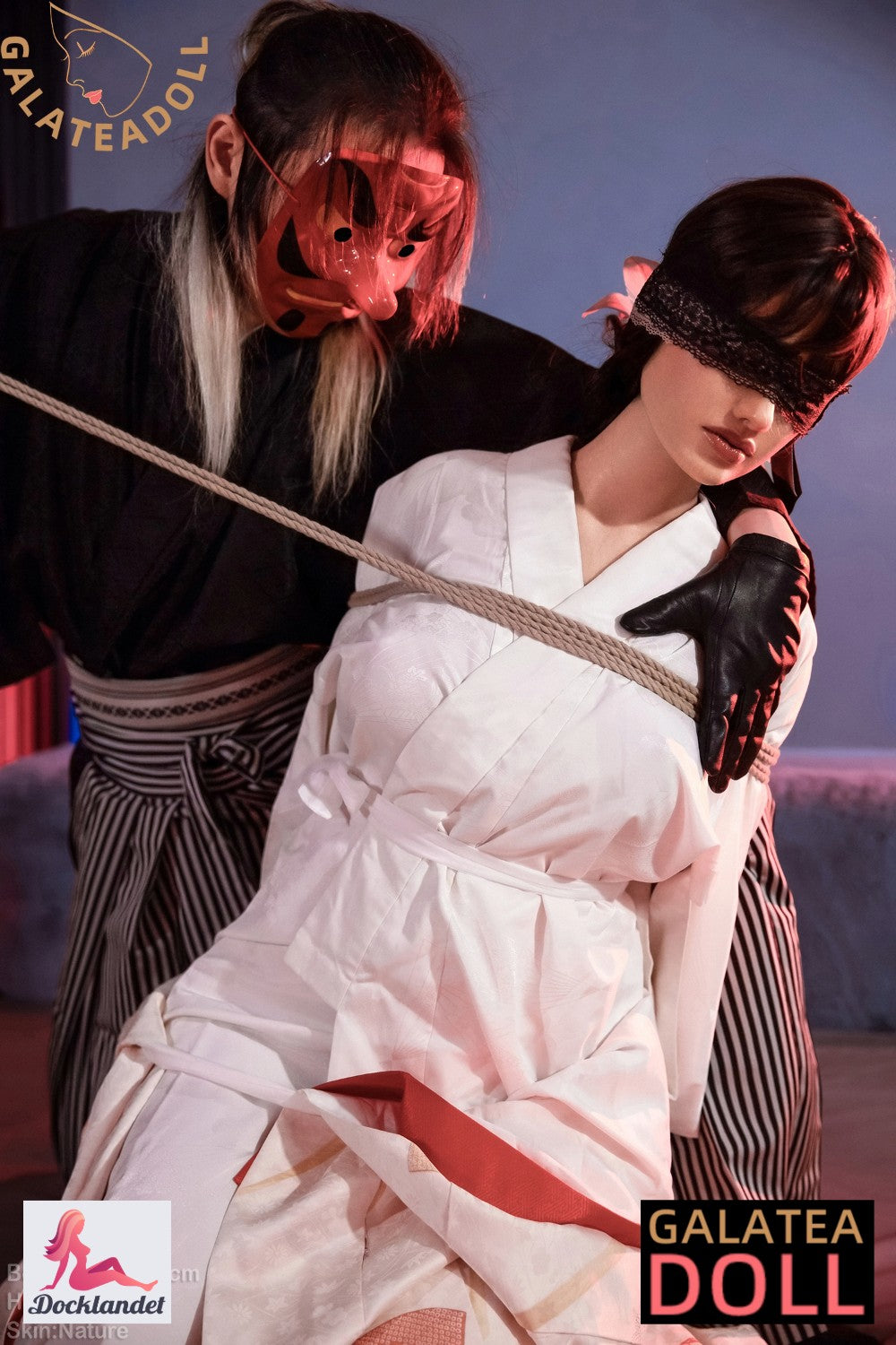 Indiras seksa lelle (Galatea Doll 168cm C-Cup #044 Silikona) Shibari lelle