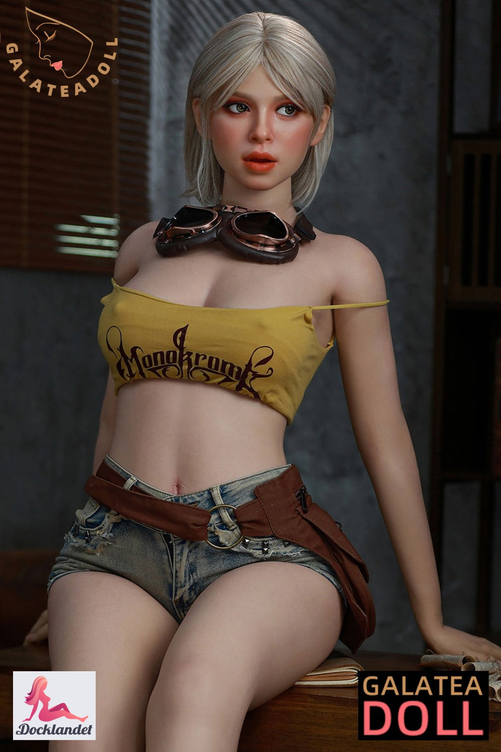 Seksa lelle Emma (Galatea Doll 162 cm C-Cup # JS047 Silikona)