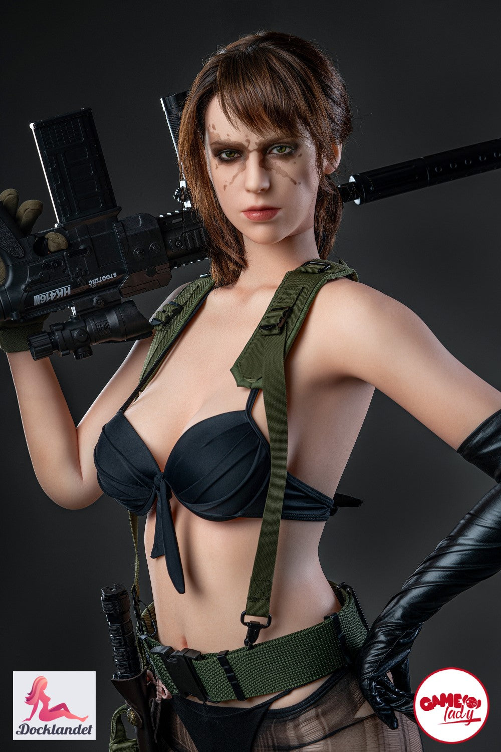 Klusā seksa lelle (Game Lady 168cm E-Kupa Nr.13 silikons)
