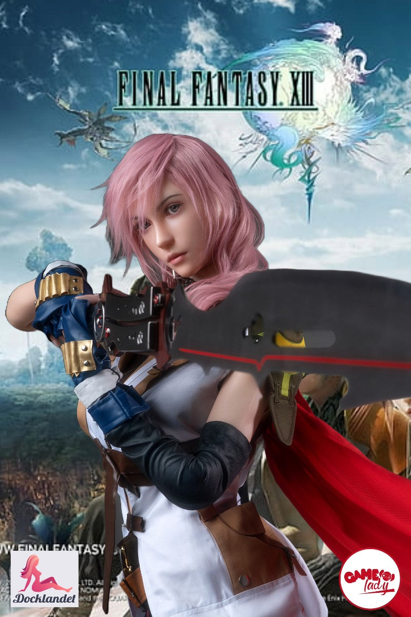 Lightning Seksa lelle (Game Lady 171cm G-Cup Nr.19 silikons)