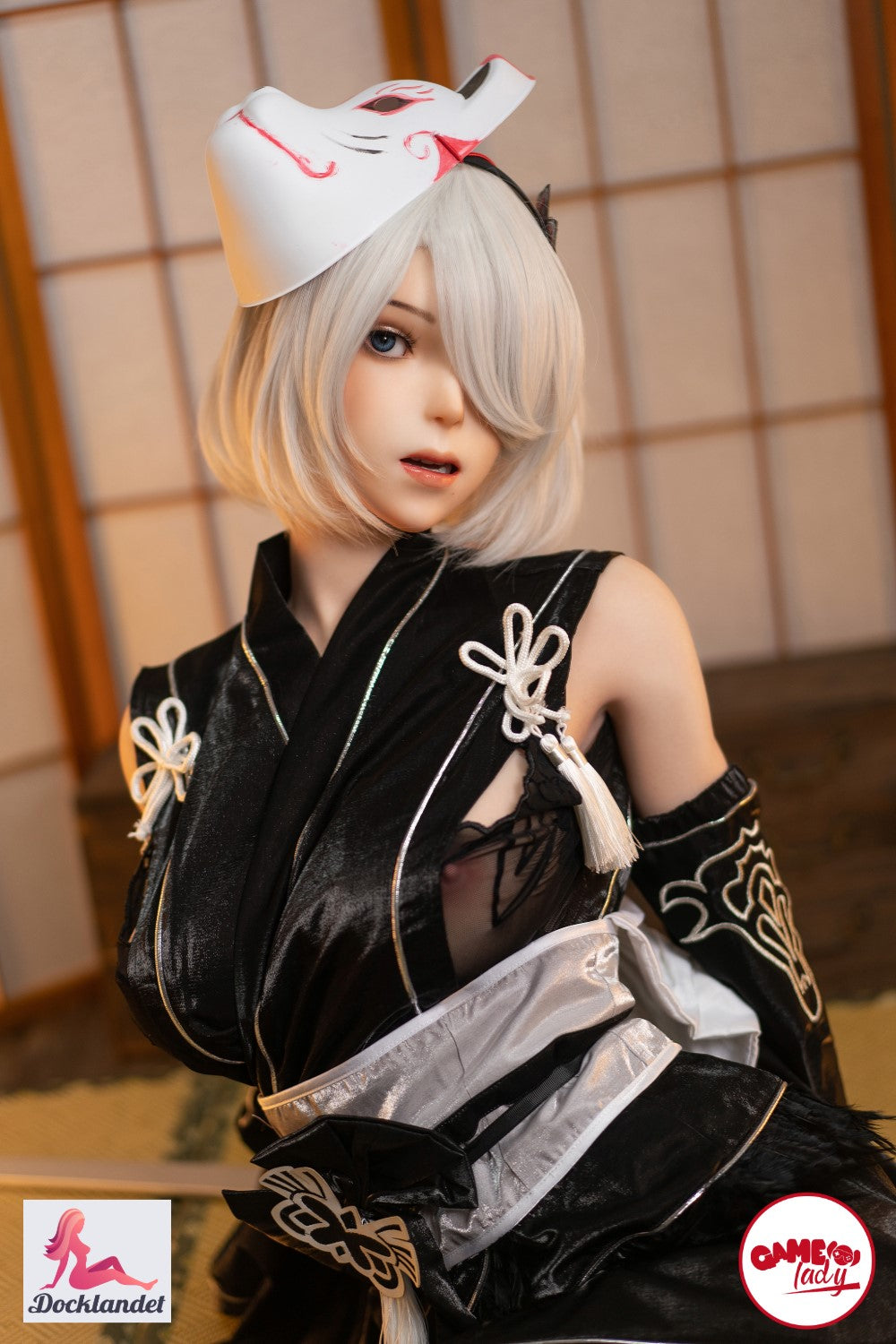 Seksa lelle Yorha 2B (Game Lady 171 cm E-Cup Nr. 24 silikona)