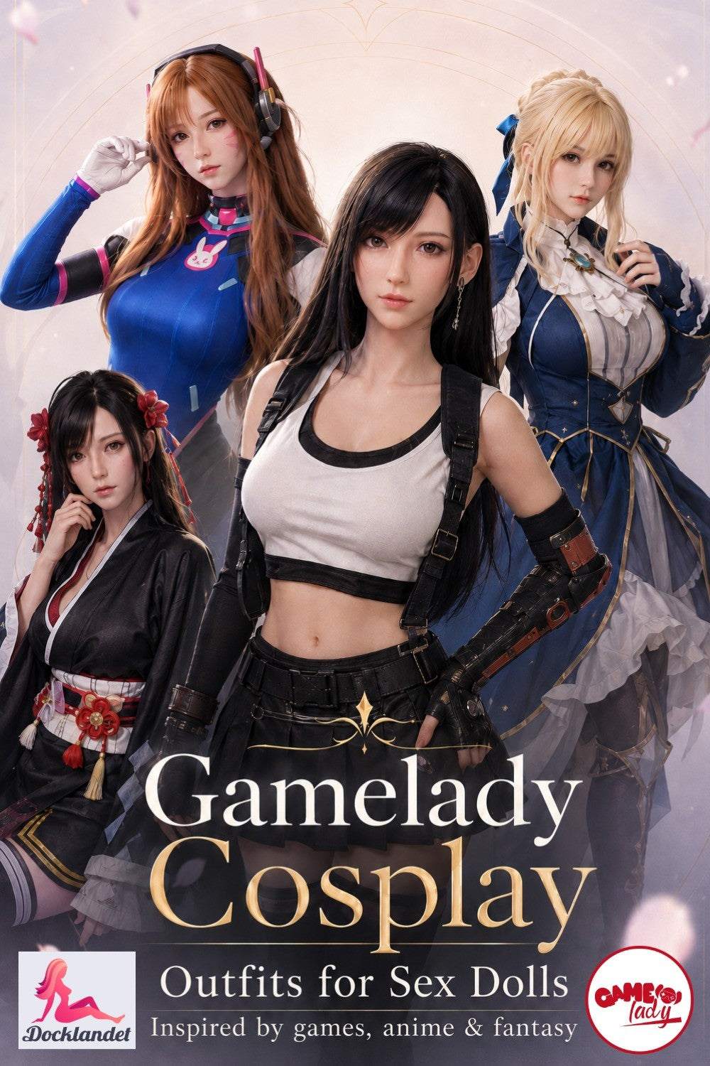 Gamelady oficiālie cosplay tērpi. Atklājiet Gamelady cosplay tērpus seksa lellēm. Atrodiet izdomas bagātus kostīmus, lomu spēles apģērbus un stilīgus aksesuārus, lai pārveidotu savas lelles stilu.
