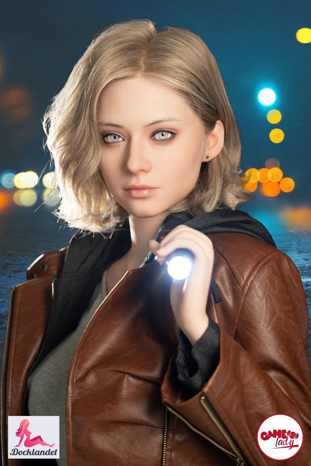 Grace Ashcroft Seksa lelle (Game Lady 166cm E-Cup Nr.44 Silikona) Resident Evil Cosplay lelle