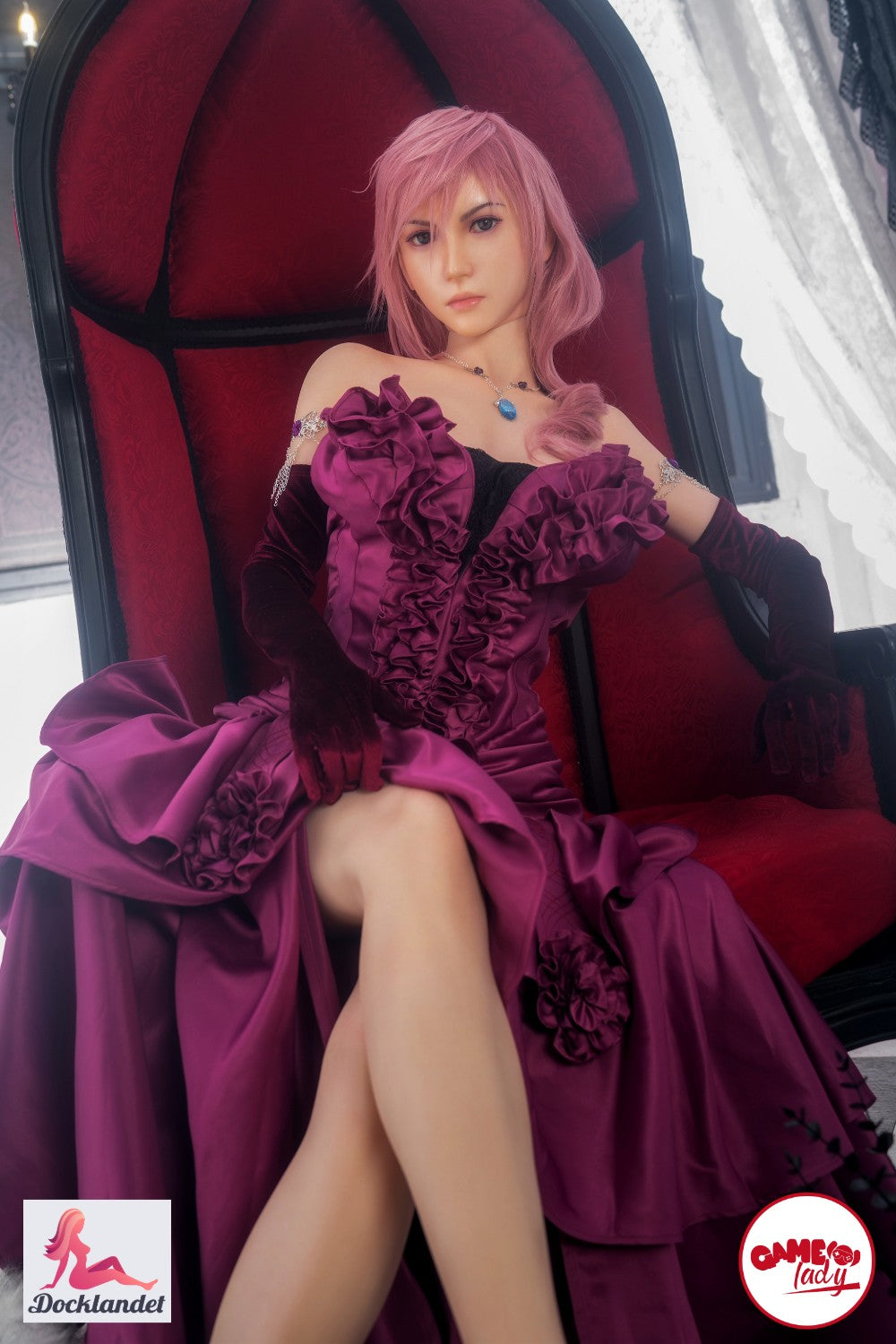 Lightning Seksa lelle (Game Lady 171cm G-Cup Nr.19 silikons)