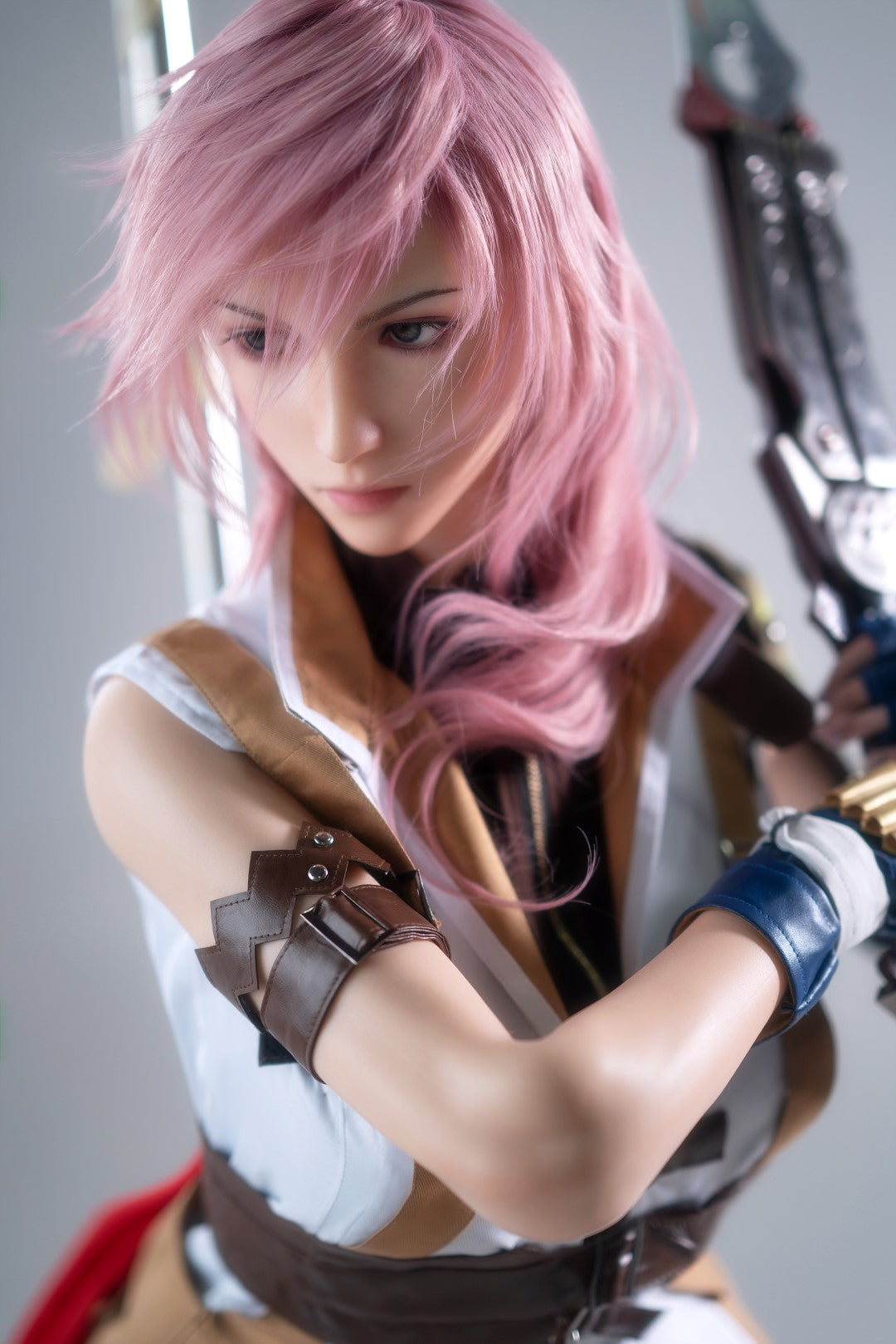 Lightning Seksa lelle (Game Lady 171cm G-Cup Nr.19 silikons)