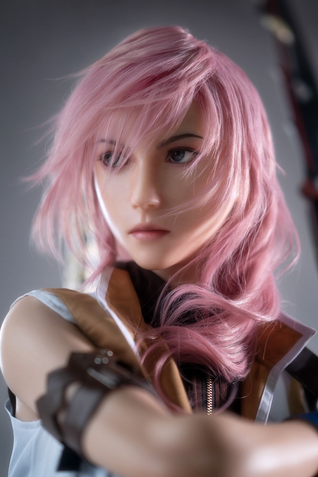 Lightning Seksa lelle (Game Lady 171cm G-Cup Nr.19 silikons)