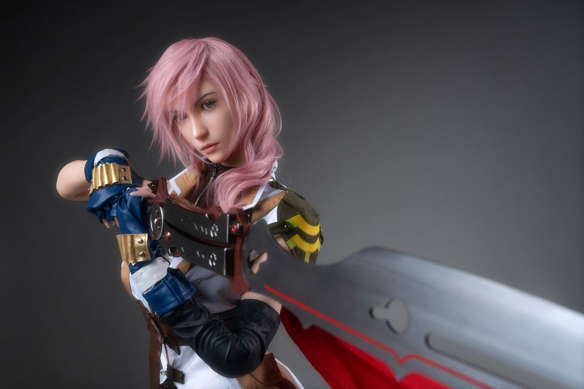 Lightning Seksa lelle (Game Lady 171cm G-Cup Nr.19 silikons)