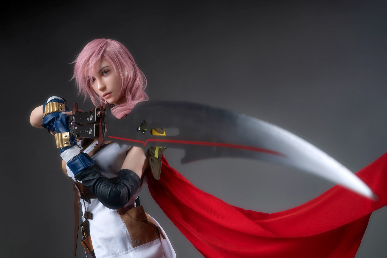 Lightning Seksa lelle (Game Lady 171cm G-Cup Nr.19 silikons)