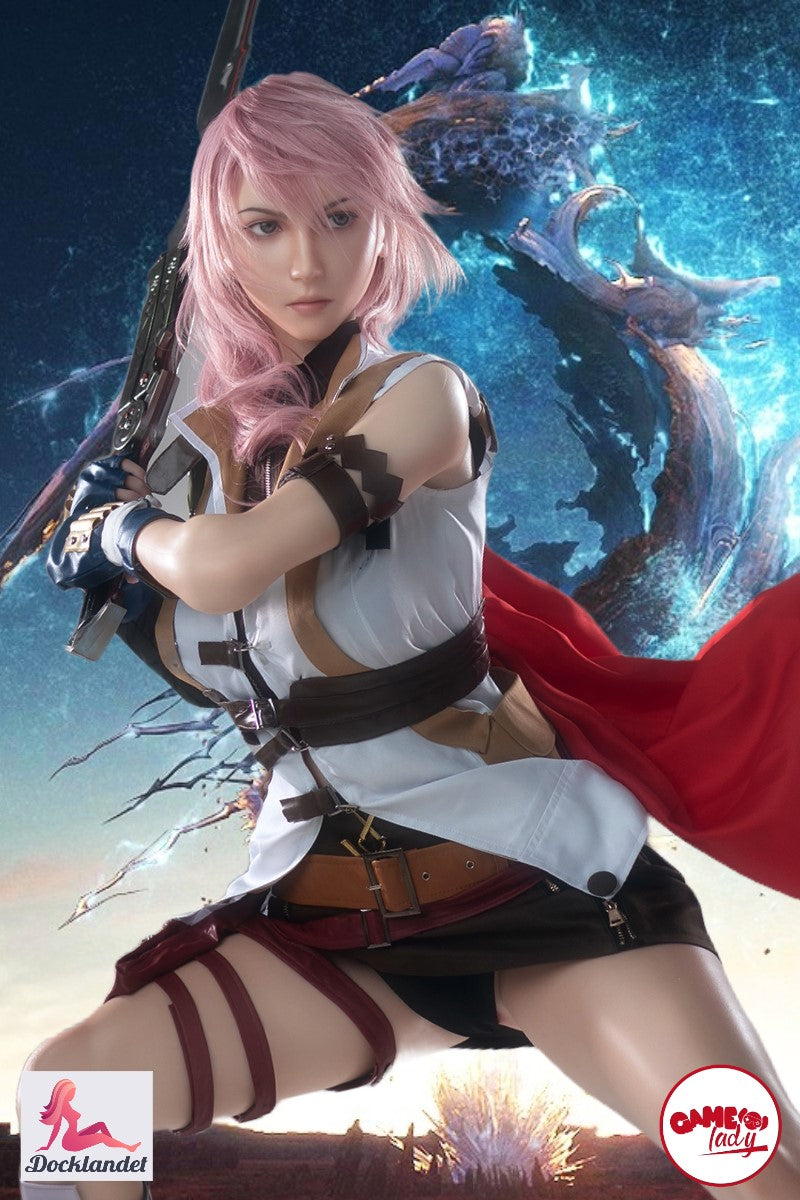 Lightning Seksa lelle (Game Lady 171cm G-Cup Nr.19 silikons)