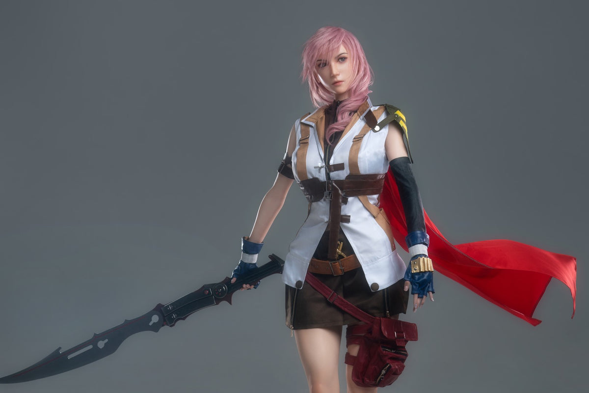 Lightning Seksa lelle (Game Lady 171cm G-Cup Nr.19 silikons)