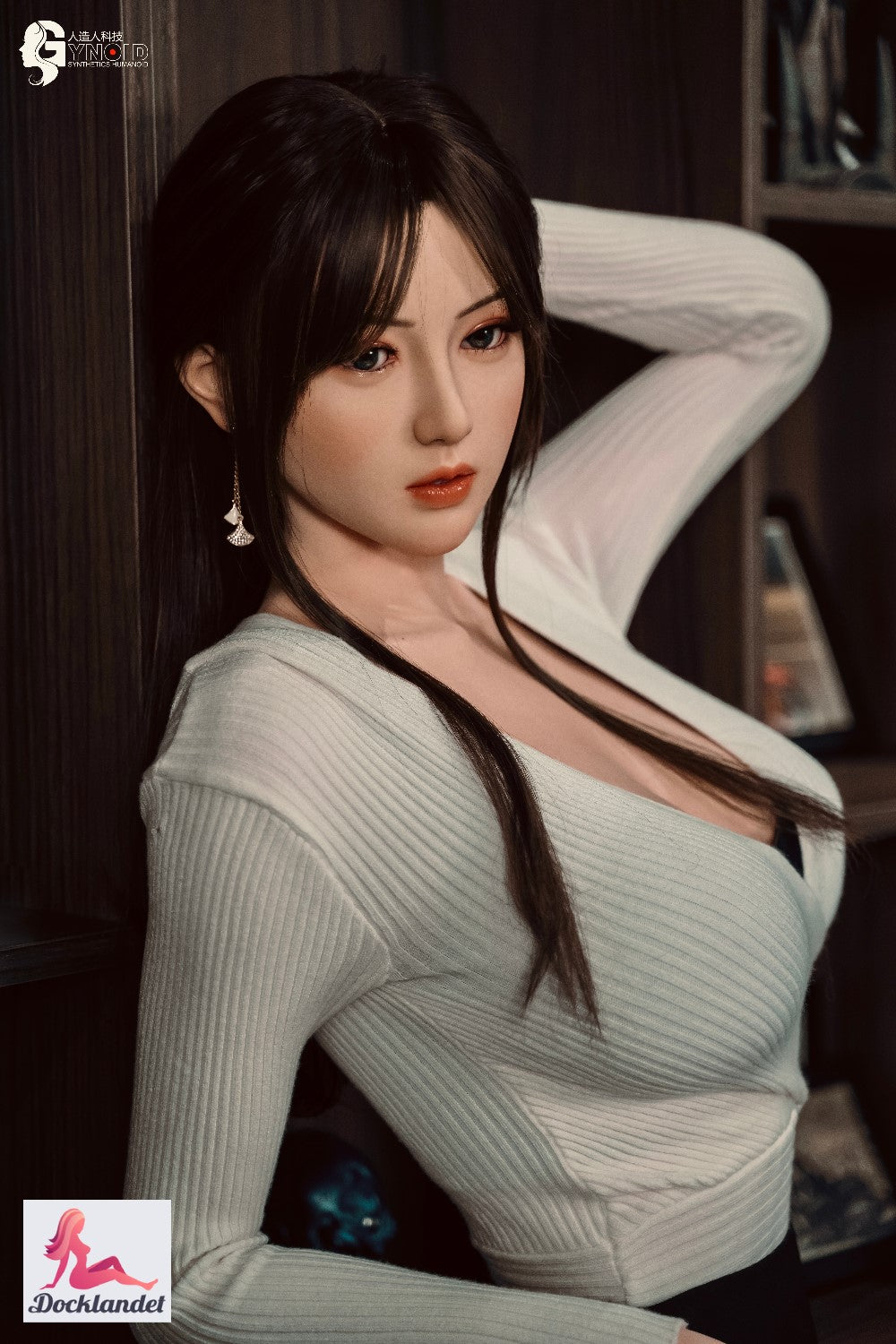 Seksa lelle Leyla Model 19R Deluxe (Gynoid Doll 168 cm F-Cup silikona)