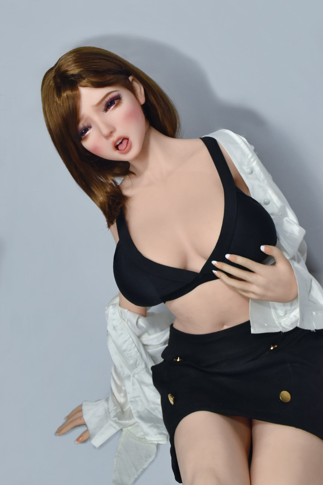 Seksa lelle Hasegava Jukina (Elsa Babe 150 cm XHB004 silikons)