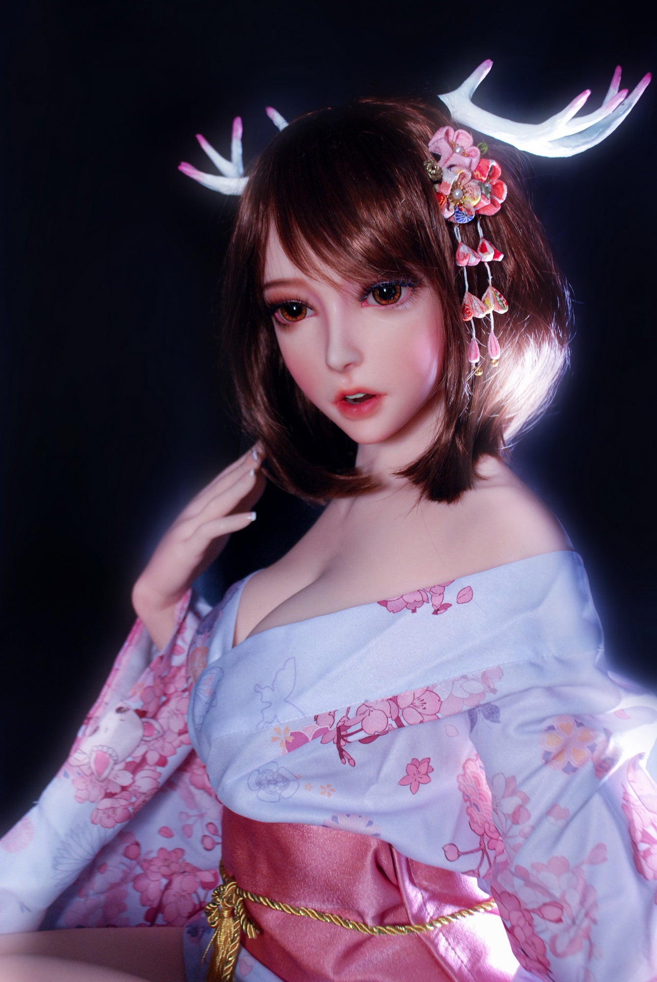 Akimoto Mizuki seksa lelle (Elsa Babe 150 cm HB021 silikons)