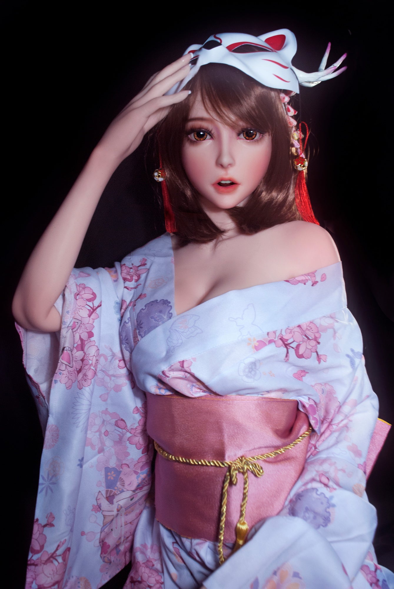 Akimoto Mizuki seksa lelle (Elsa Babe 150 cm HB021 silikons)