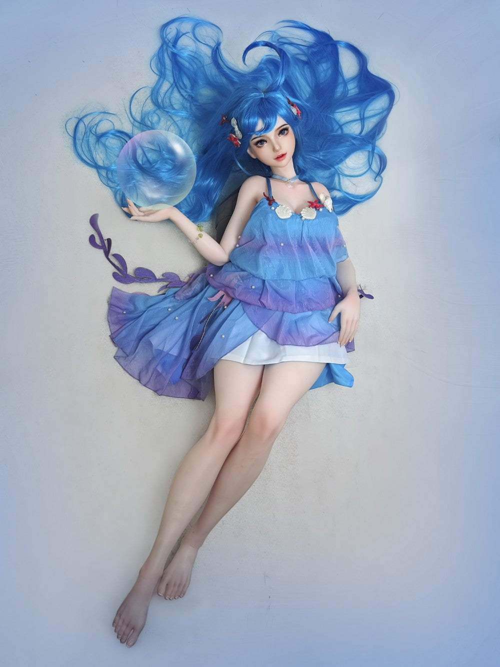 Seksa lelle Dorija (Elsa Babe 140 cm HB048 silikons)