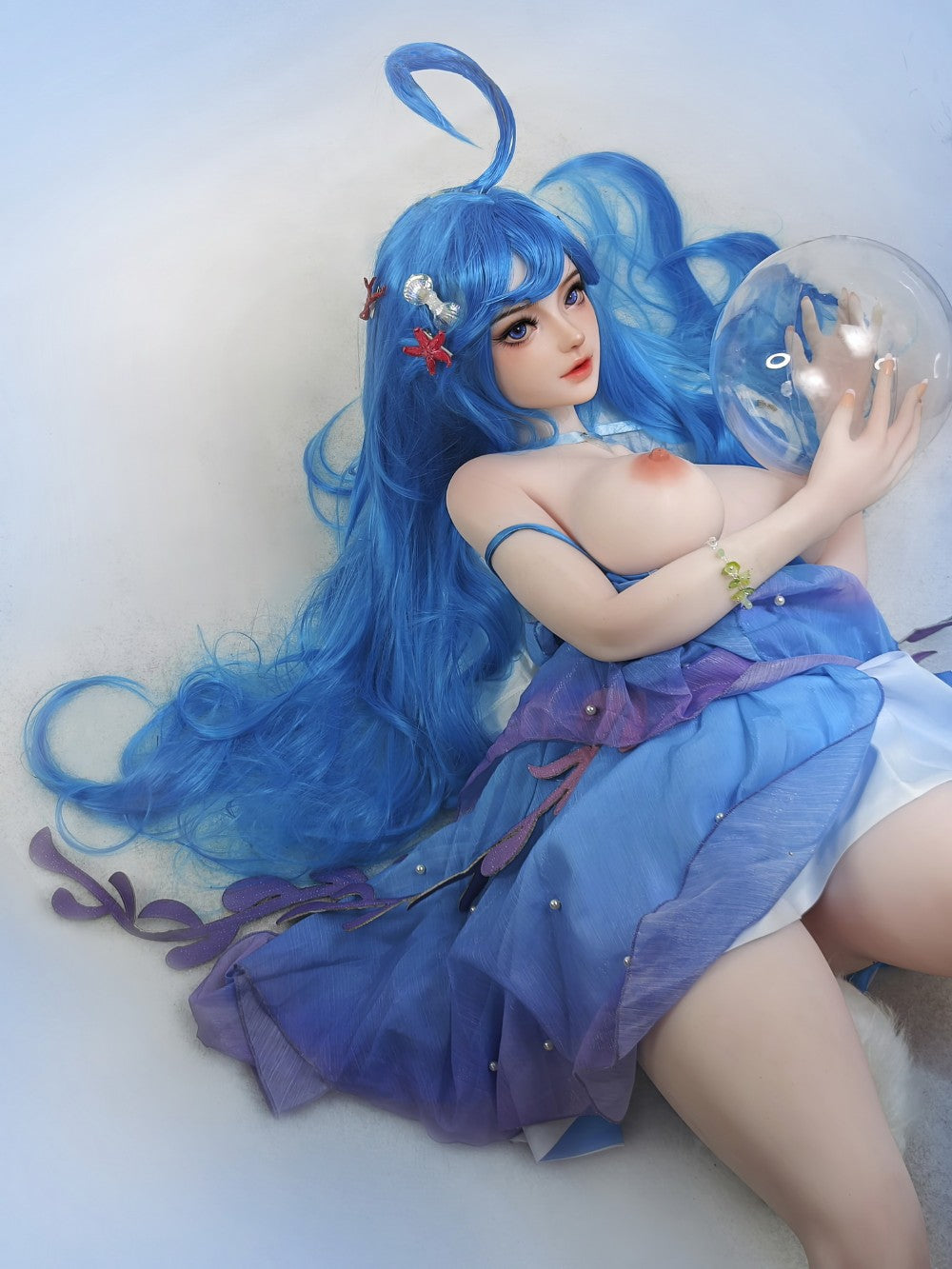 Seksa lelle Dorija (Elsa Babe 140 cm HB048 silikons)