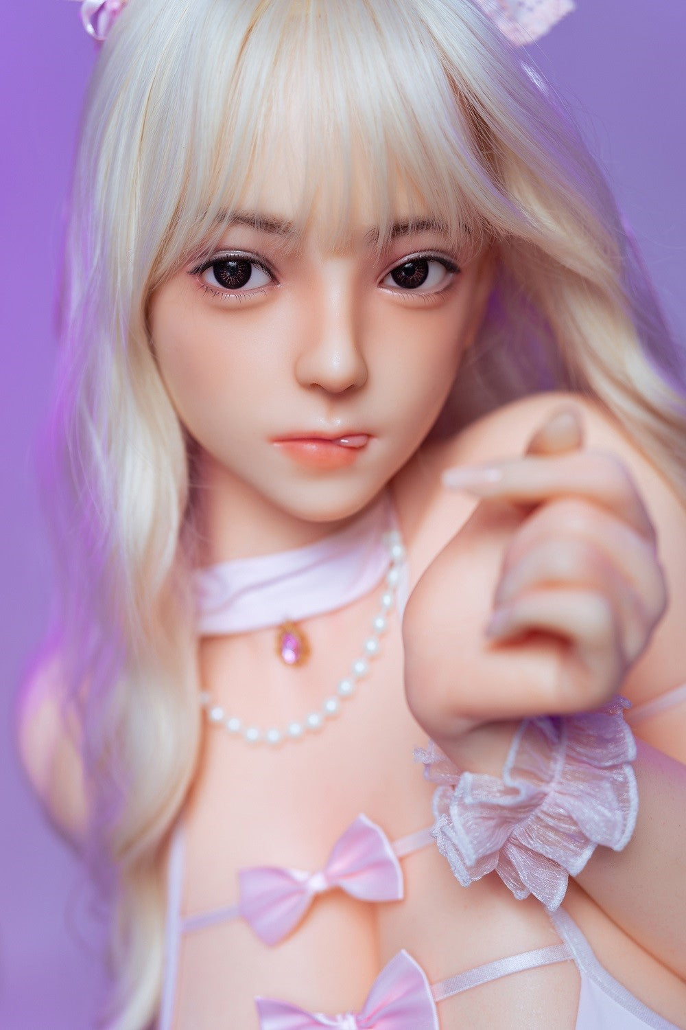 Seksa lelle Andžela (HRDoll 170 cm M-Cup #R17 silikona)