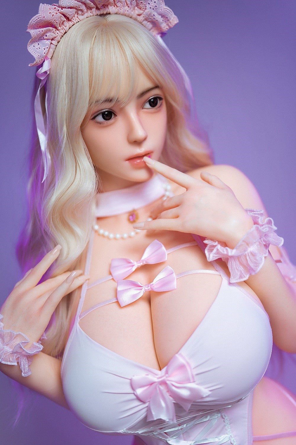 Seksa lelle Andžela (HRDoll 170 cm M-Cup #R17 silikona)