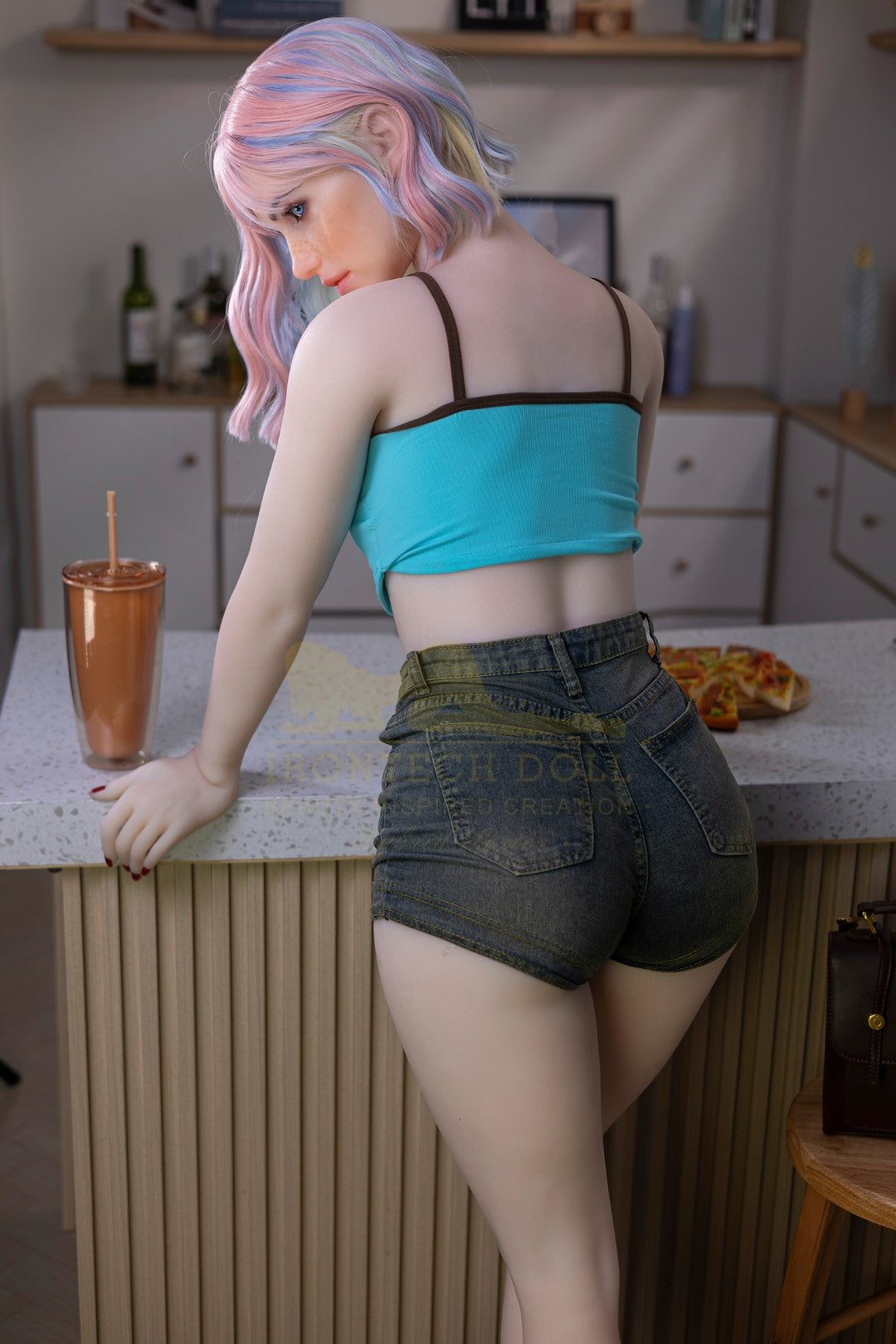 Heidija seksa lelle (Irontech Doll 162 cm A-Cup S46 TPE+Silikona)