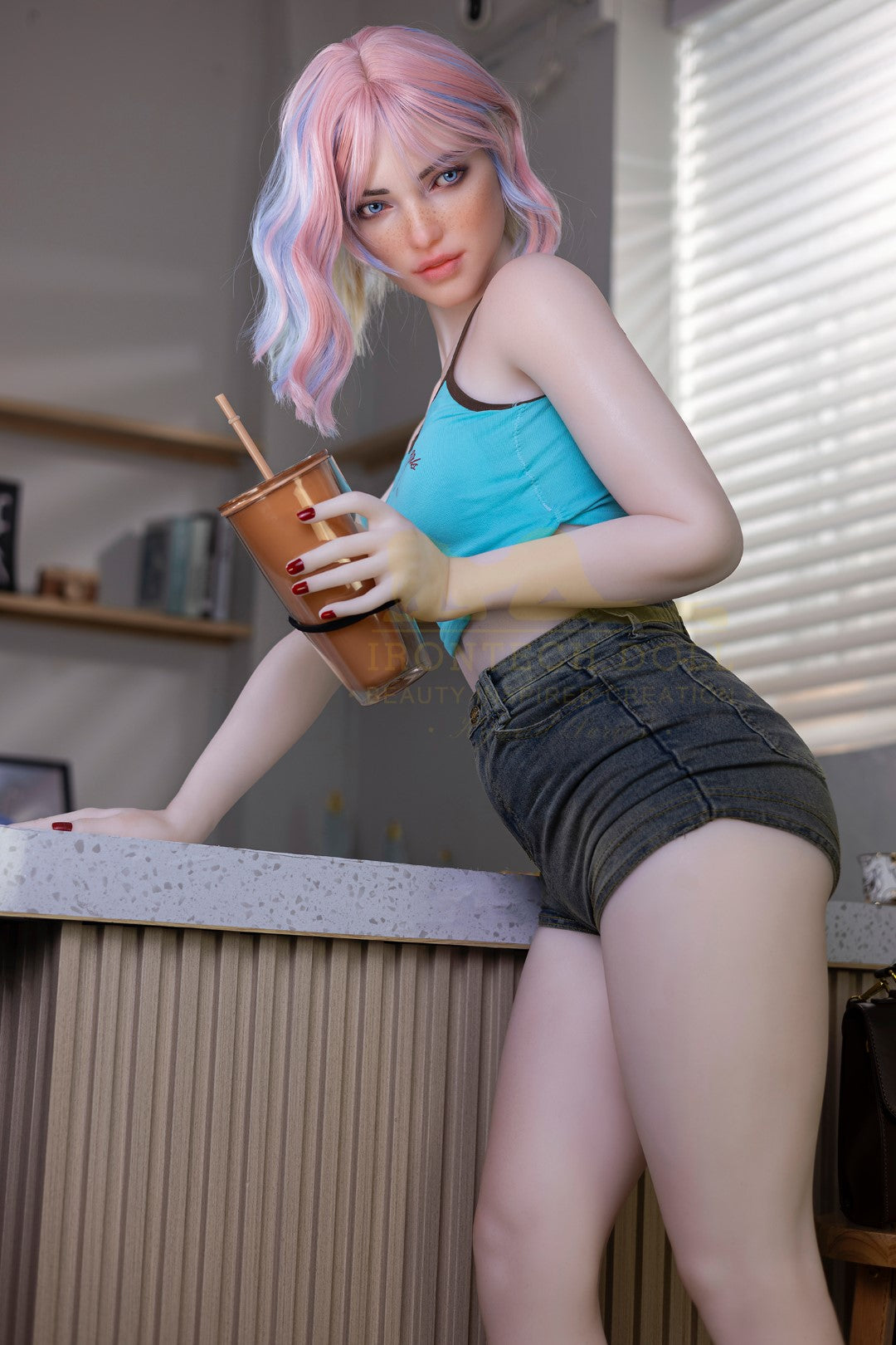 Heidija seksa lelle (Irontech Doll 162 cm A-Cup S46 TPE+Silikona)
