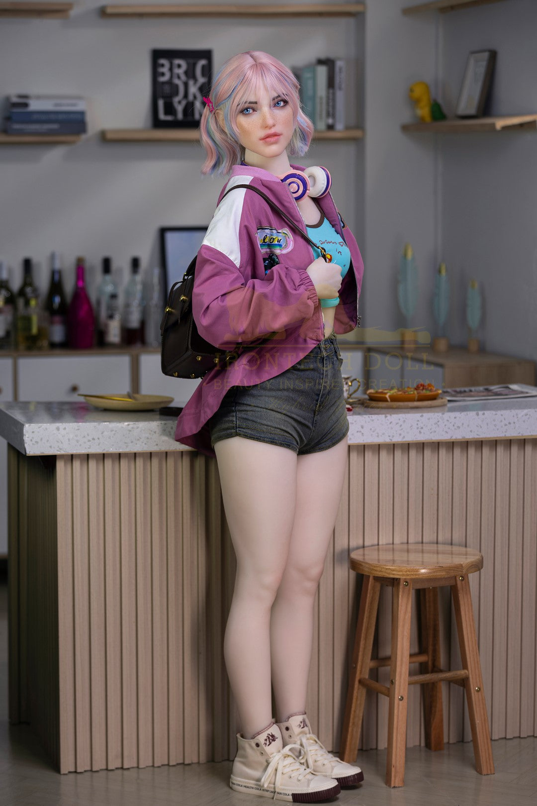 Heidija seksa lelle (Irontech Doll 162 cm A-Cup S46 TPE+Silikona)