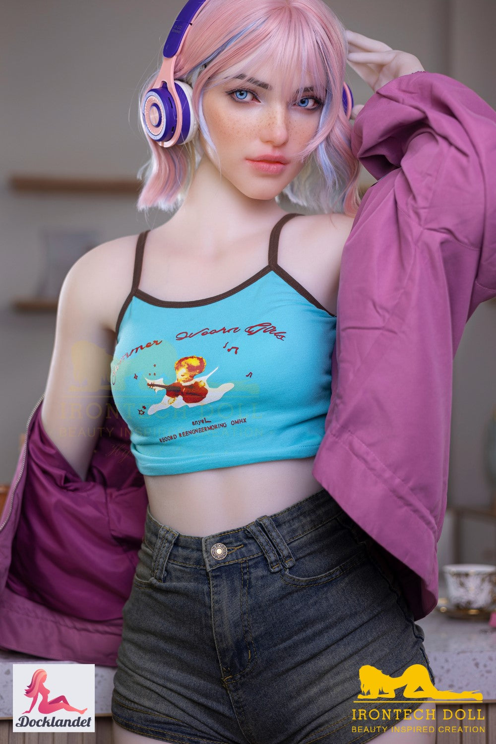 Heidija seksa lelle (Irontech Doll 162 cm A-Cup S46 TPE+Silikona)