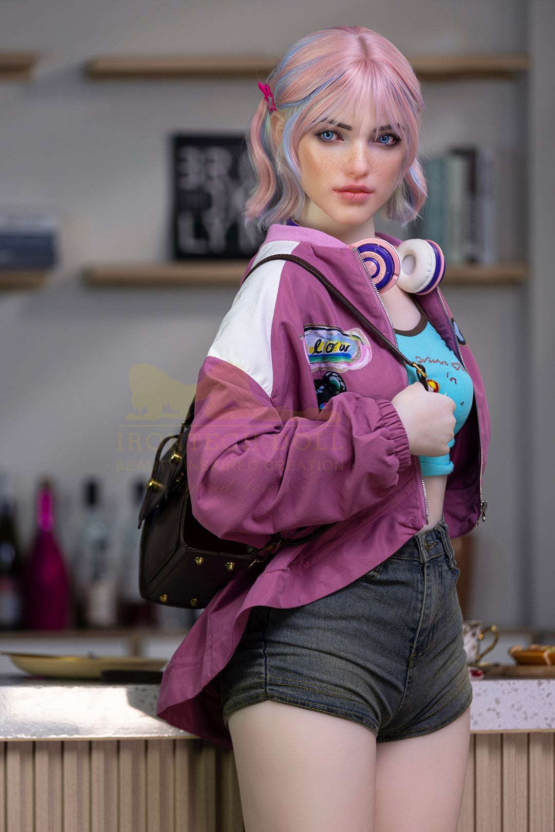 Heidija seksa lelle (Irontech Doll 162 cm A-Cup S46 TPE+Silikona)