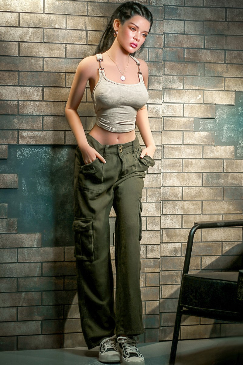 Ķiršu seksa lelle (Rosretty Doll 166 cm C-kauss S13# TPE+Silikona)