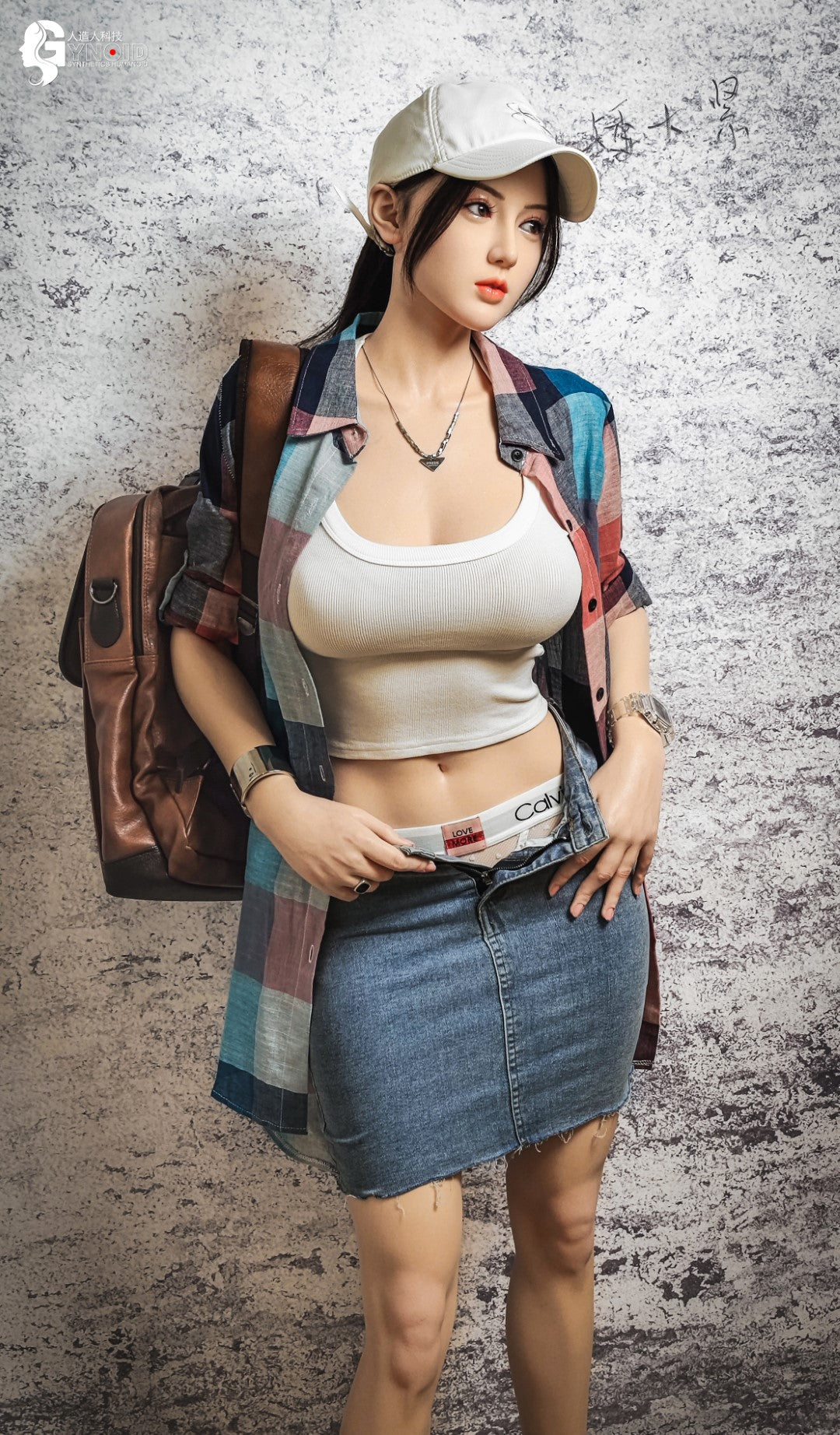 Seksa lelle Leyla Model 19R Deluxe (Gynoid Doll 168 cm F-Cup silikona)
