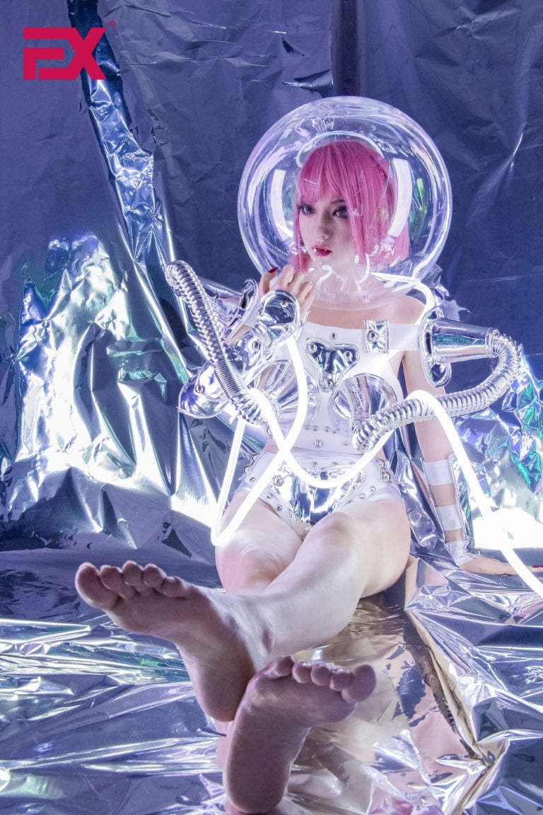Jie CyberPunk seksa lelle (EXDoll 166 cm B kauss #Exclone Silicone)