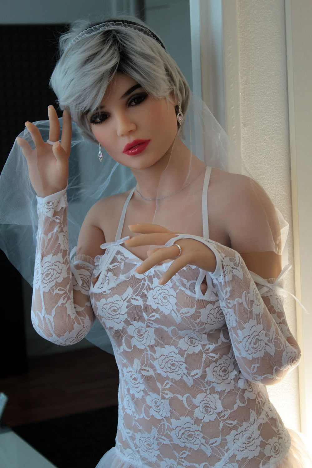 Deizija seksa lelle (HRDoll 158 cm B-Cup #47 TPE)