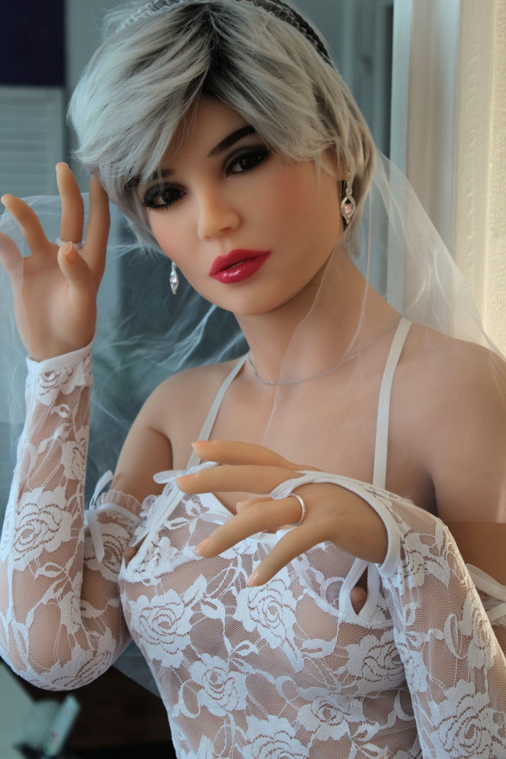 Deizija seksa lelle (HRDoll 158 cm B-Cup #47 TPE)