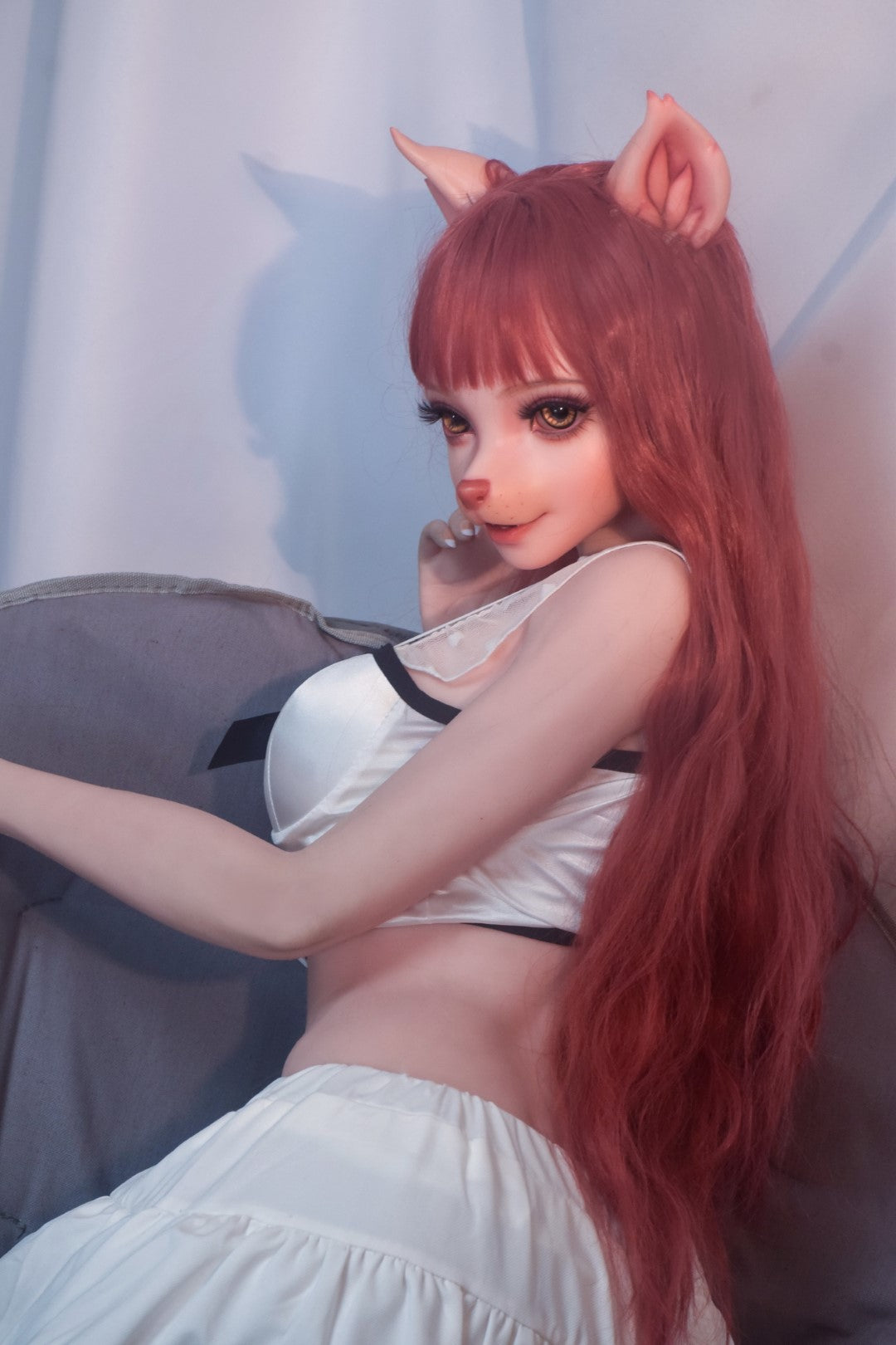 Inudžima Haruko seksa lelle (Elsa Babe 150 cm ZHB003 silikons)
