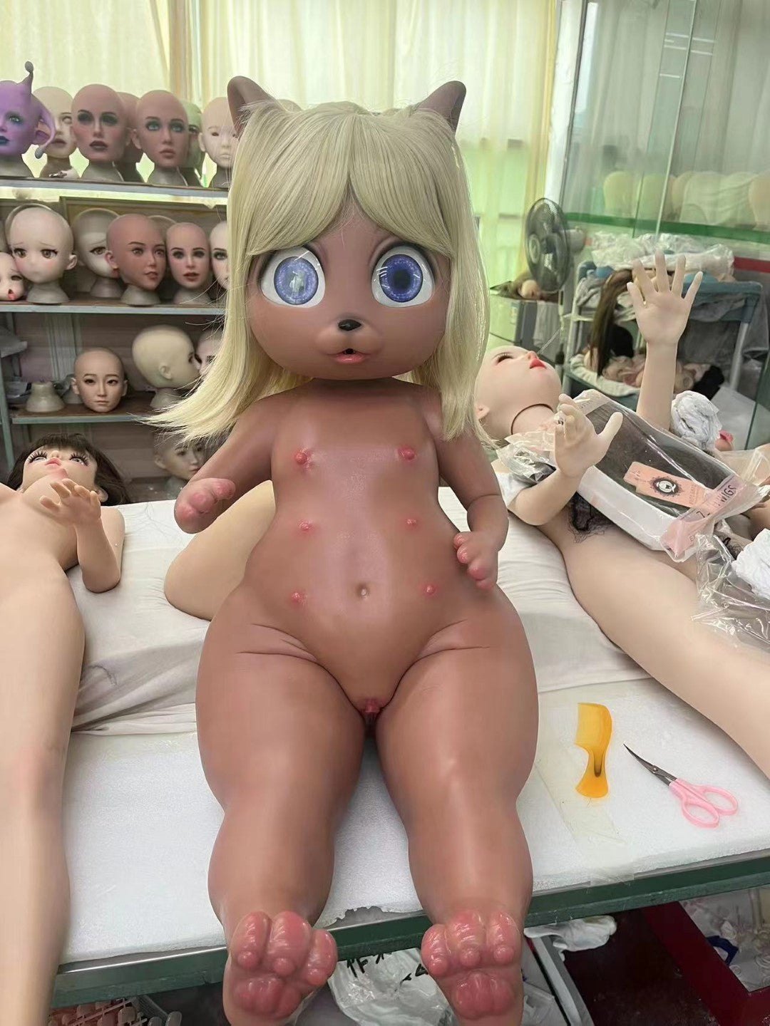 Seksa lelle Bērija (Dolls Castle 92 cm A-Cus silikona) EXPRESS