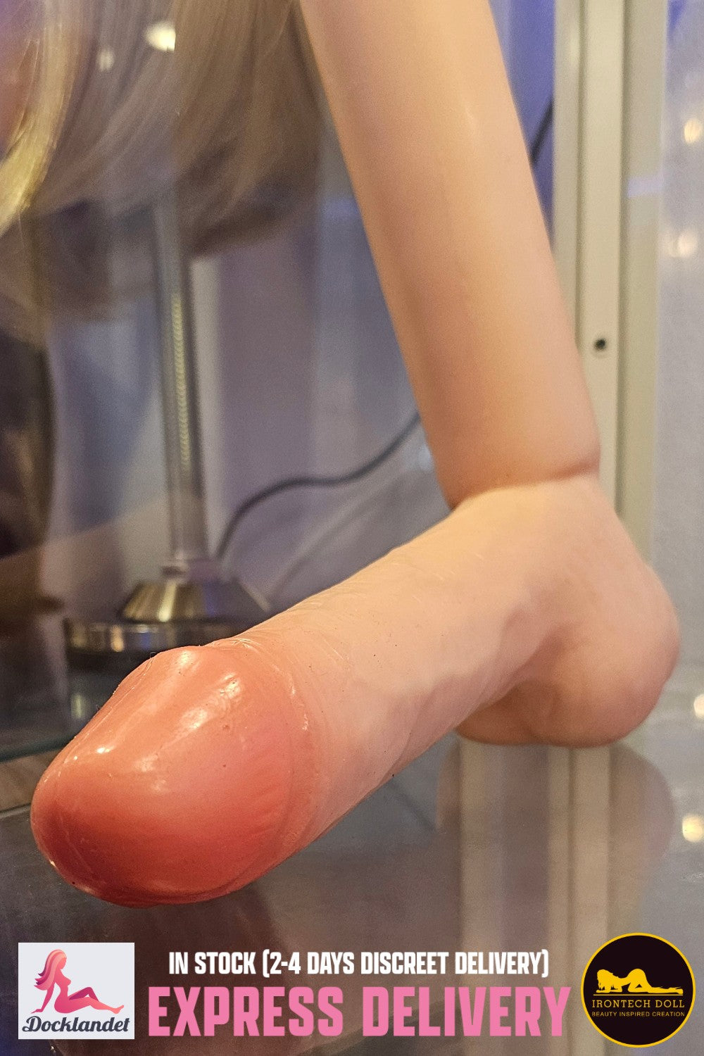 Shemale dzimumloceklis 15 cm (Irontech Doll silikons) EXPRESS
