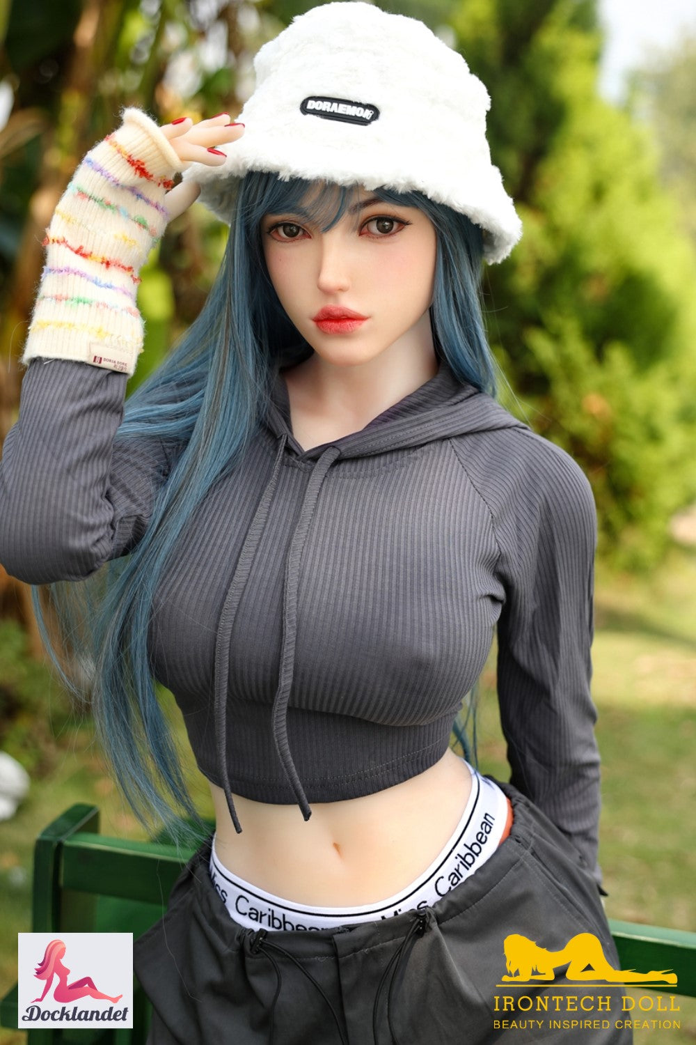Džolīna seksa lelle (Irontech Doll 159 cm G-Cup S41 TPE+Silikona)